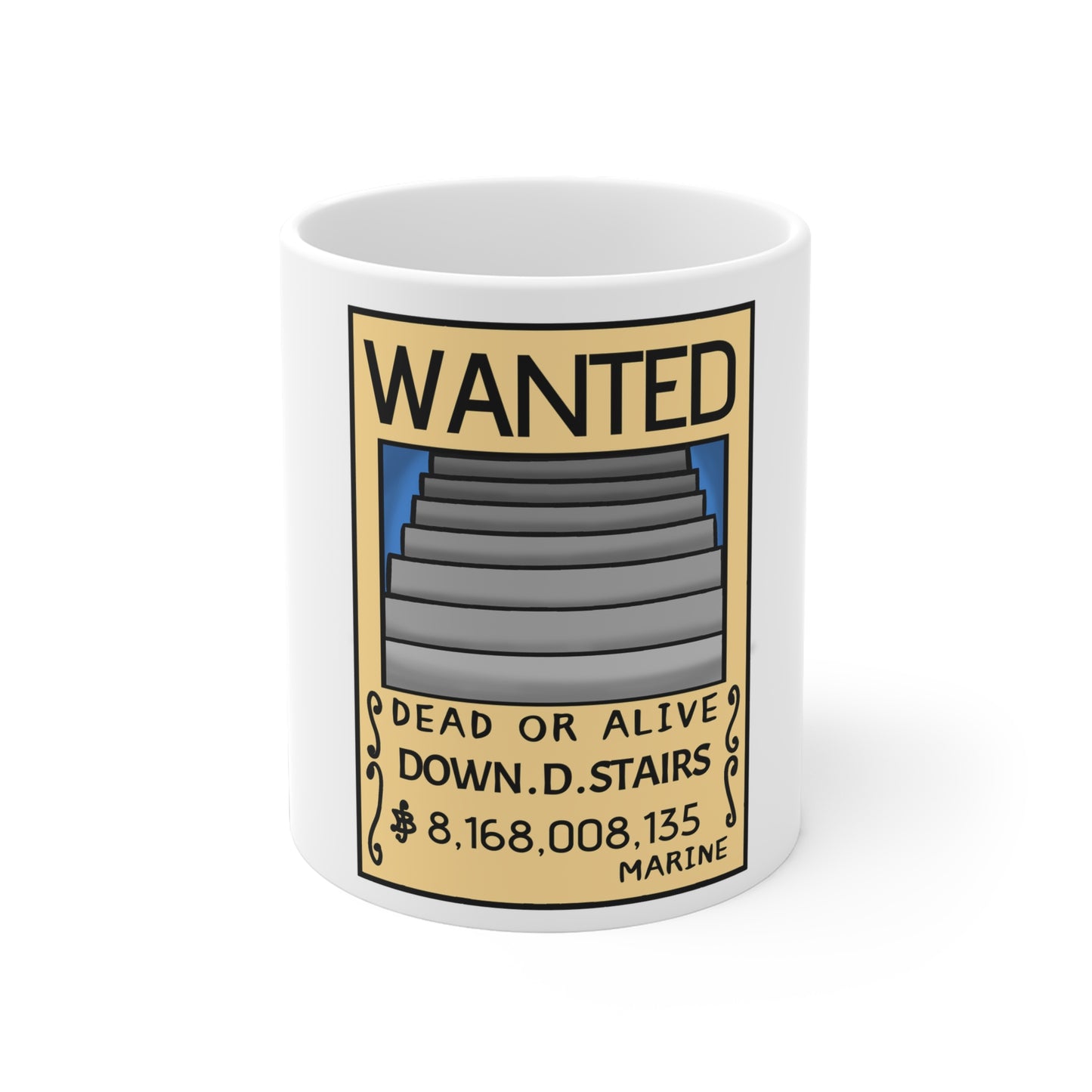 DOWN D STAIRS MUG