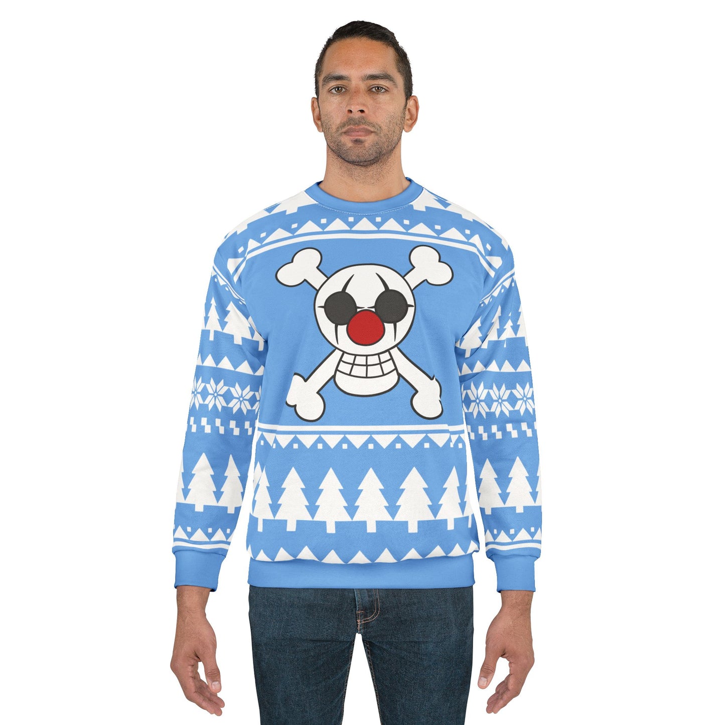 Buggly Christmas Sweater (Blue)